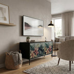 HEAVENLY BLOOM Kompaktní dvoudveřový TV stolek