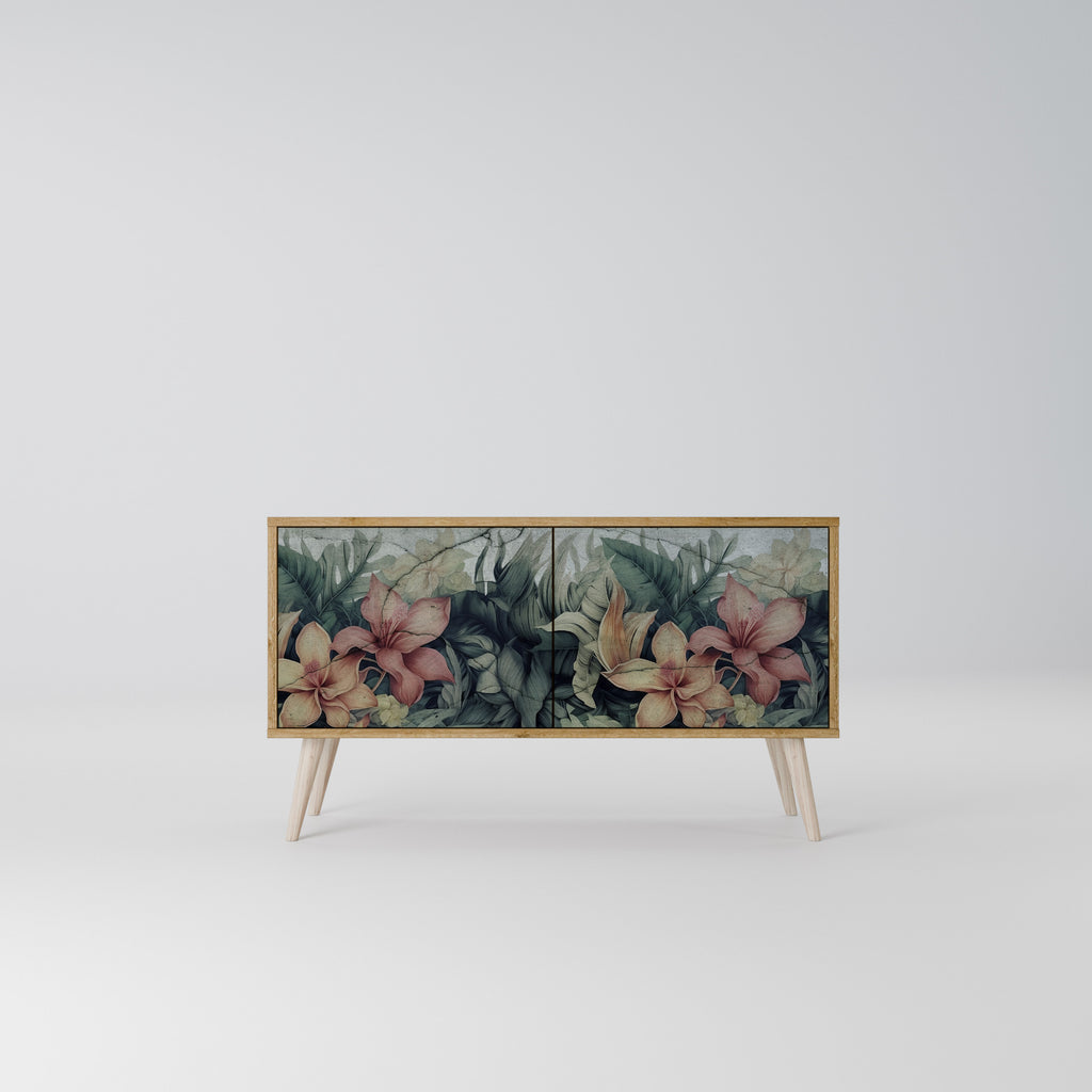 HEAVENLY BLOOM Kompaktní dvoudveřový TV stolek