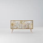 SUNFLOWER BLUR Kompaktní dvoudveřový TV stolek