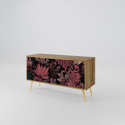 FLORAL WHISPER Kompaktní dvoudveřový TV stolek