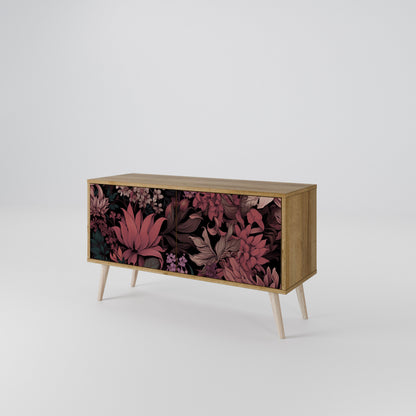 FLORAL WHISPER Kompaktní dvoudveřový TV stolek