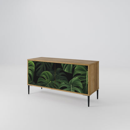 INFINITE MONSTERA Kompaktní dvoudveřový TV stolek