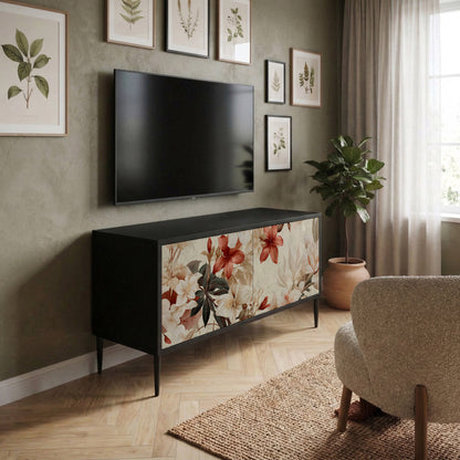 PETAL HARMONY Kompaktní dvoudveřový TV stolek