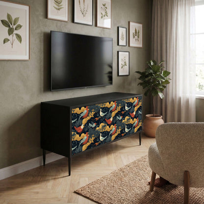 FOWLY DAZE Kompaktní dvoudveřový TV stolek