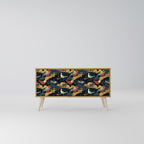 FOWLY DAZE Kompaktní dvoudveřový TV stolek