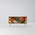 RADIANT FLORA Kompaktní dvoudveřový TV stolek