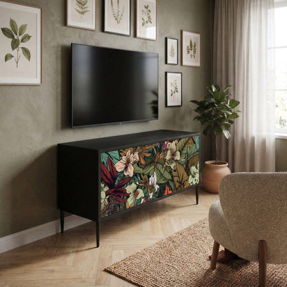 BOTANICAL EMERGENCE Kompaktní dvoudveřový TV stolek