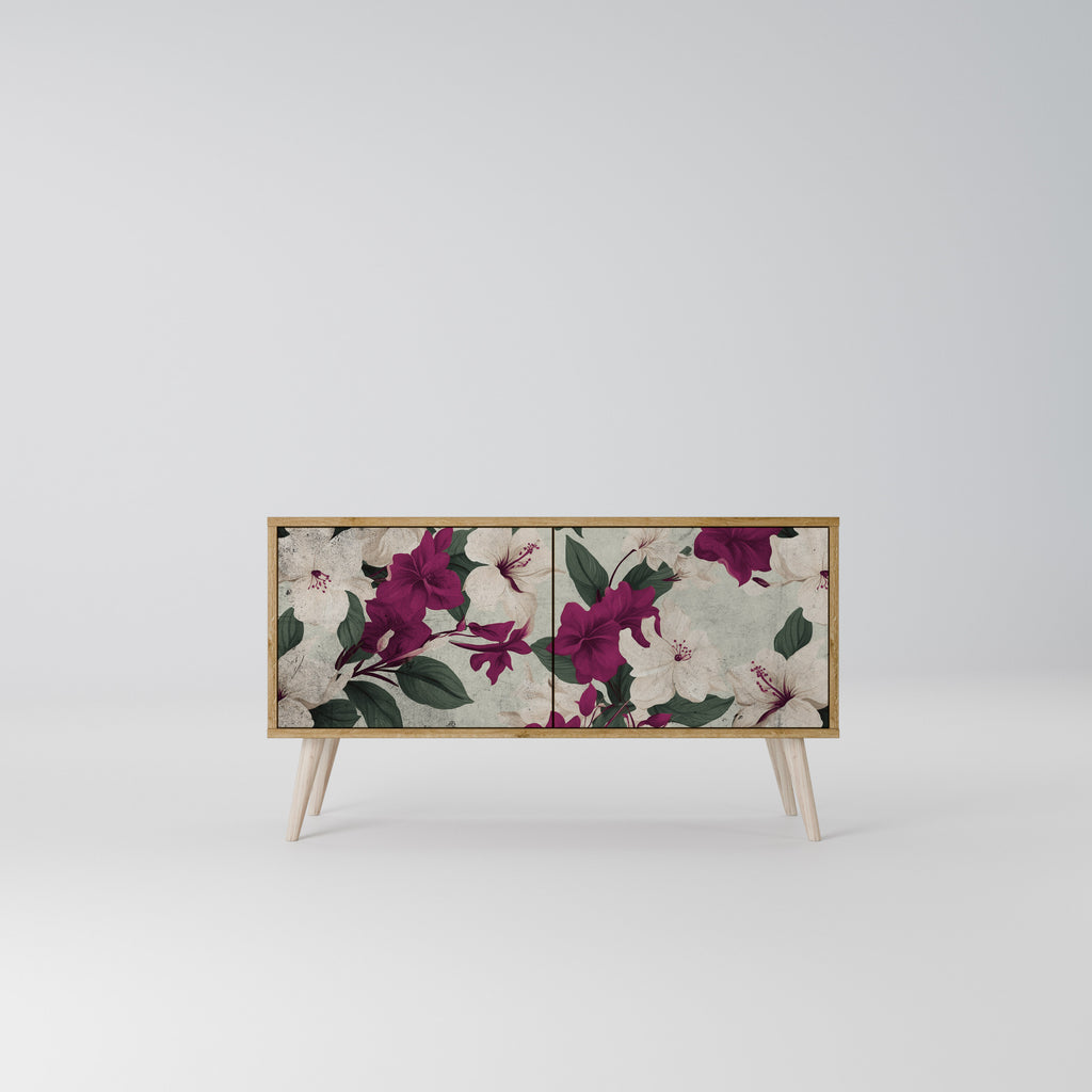 FLOWERET DREAM Kompaktní dvoudveřový TV stolek