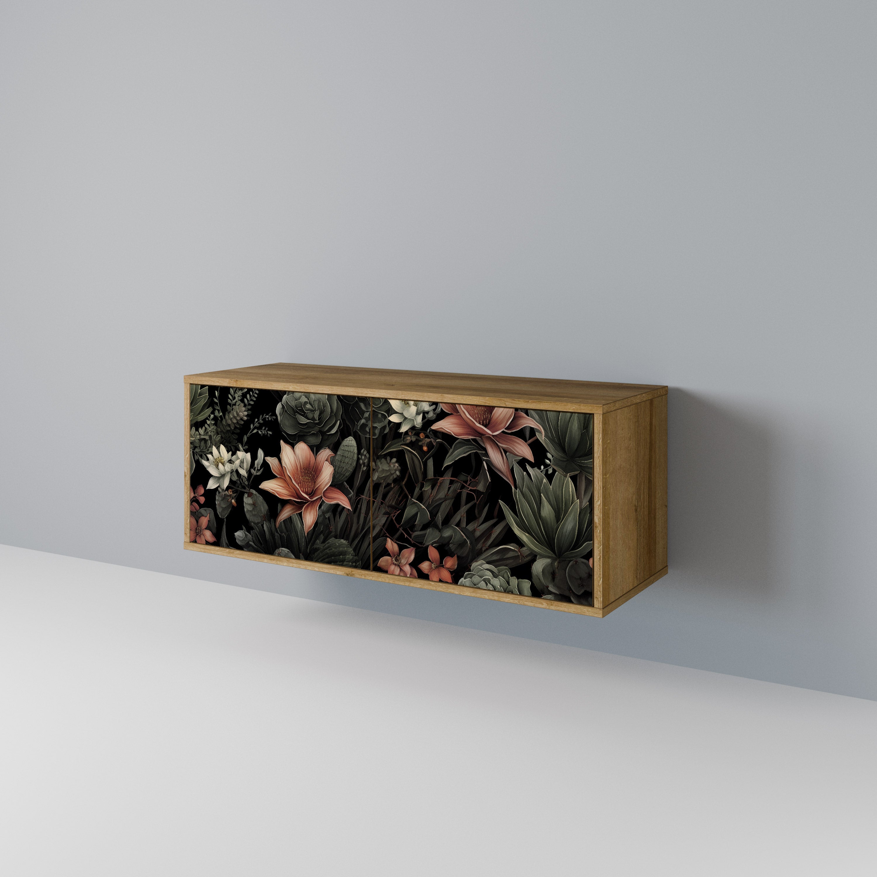 SECRET VERDURE Compact 2-Door TV Cabinet