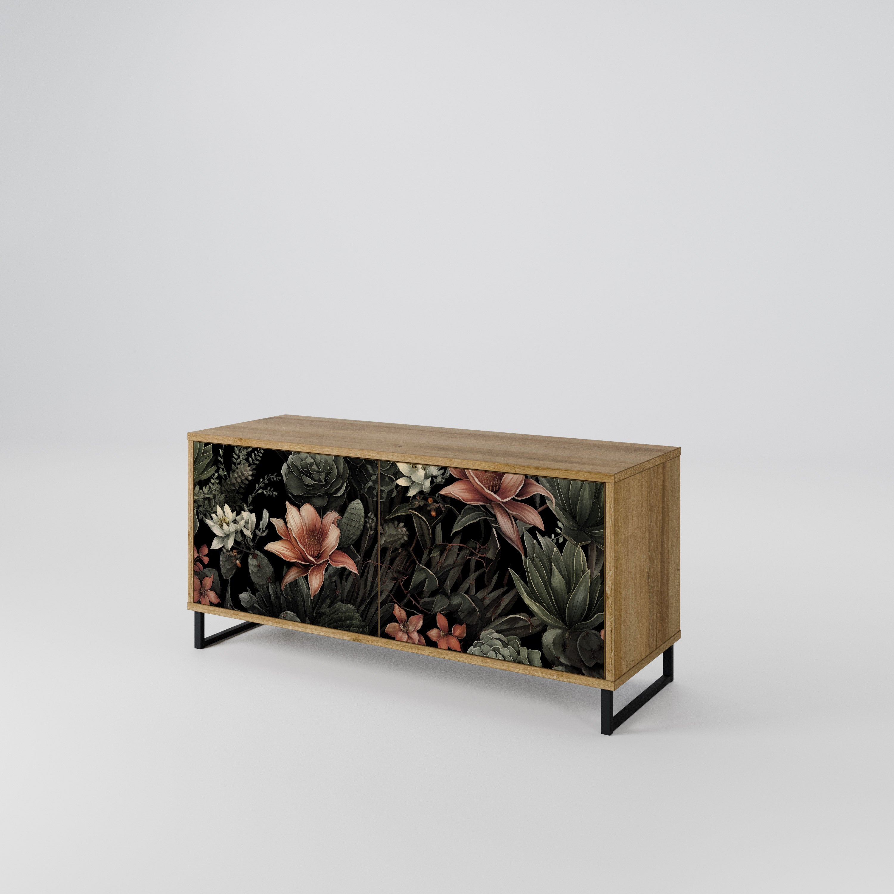 SECRET VERDURE Compact 2-Door TV Cabinet