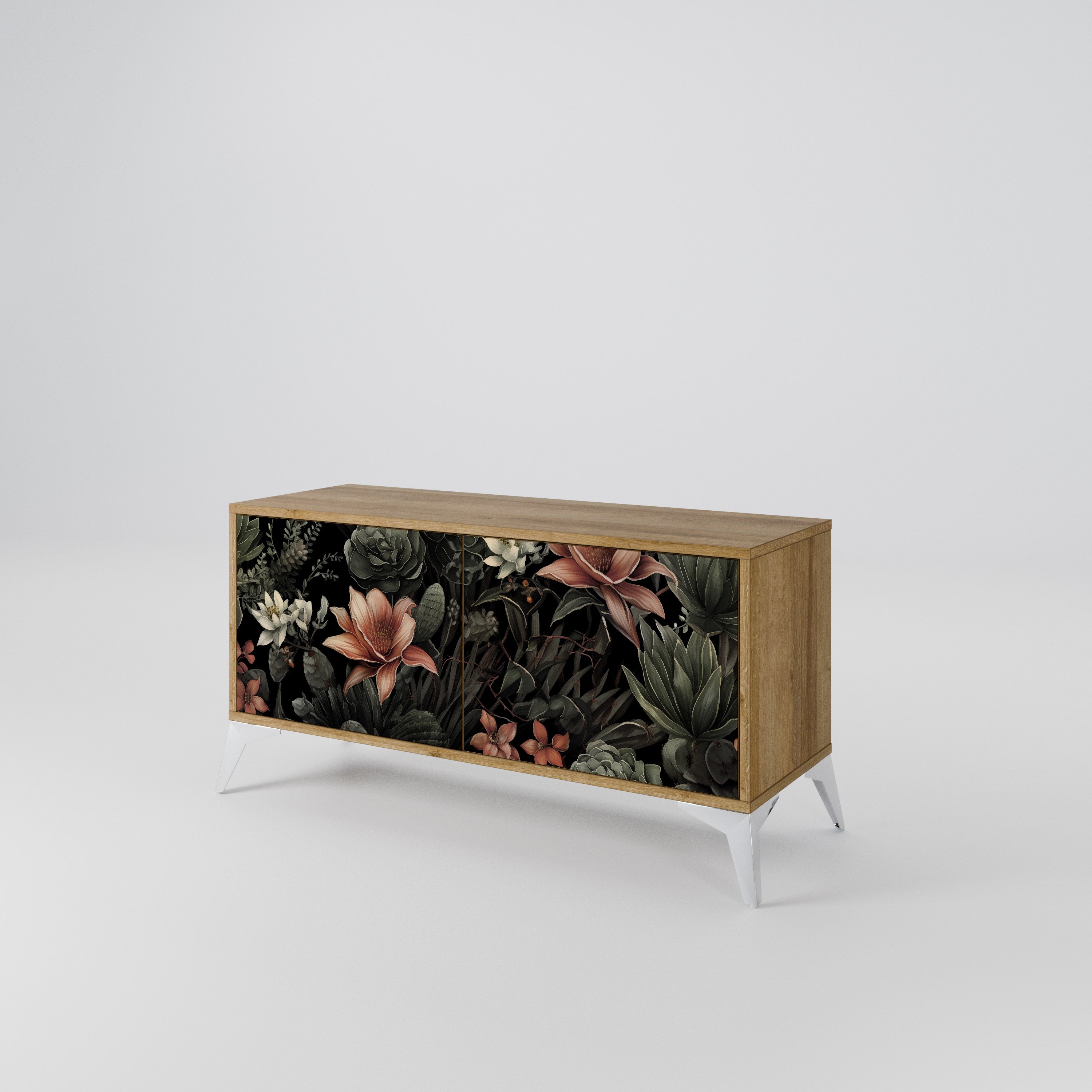 SECRET VERDURE Compact 2-Door TV Cabinet