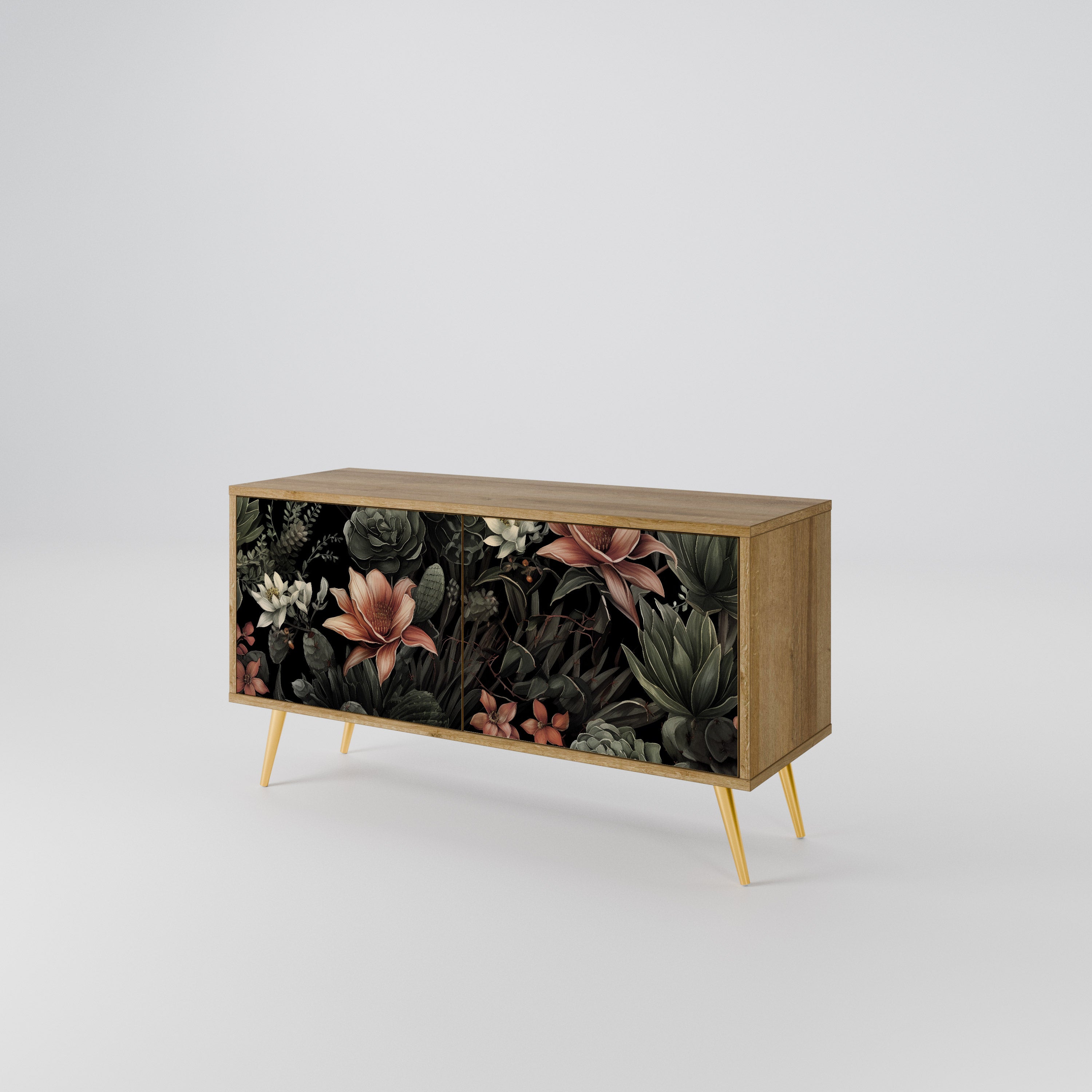 SECRET VERDURE Compact 2-Door TV Cabinet