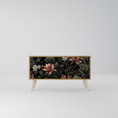 SECRET VERDURE Kompaktní dvoudveřový TV stolek
