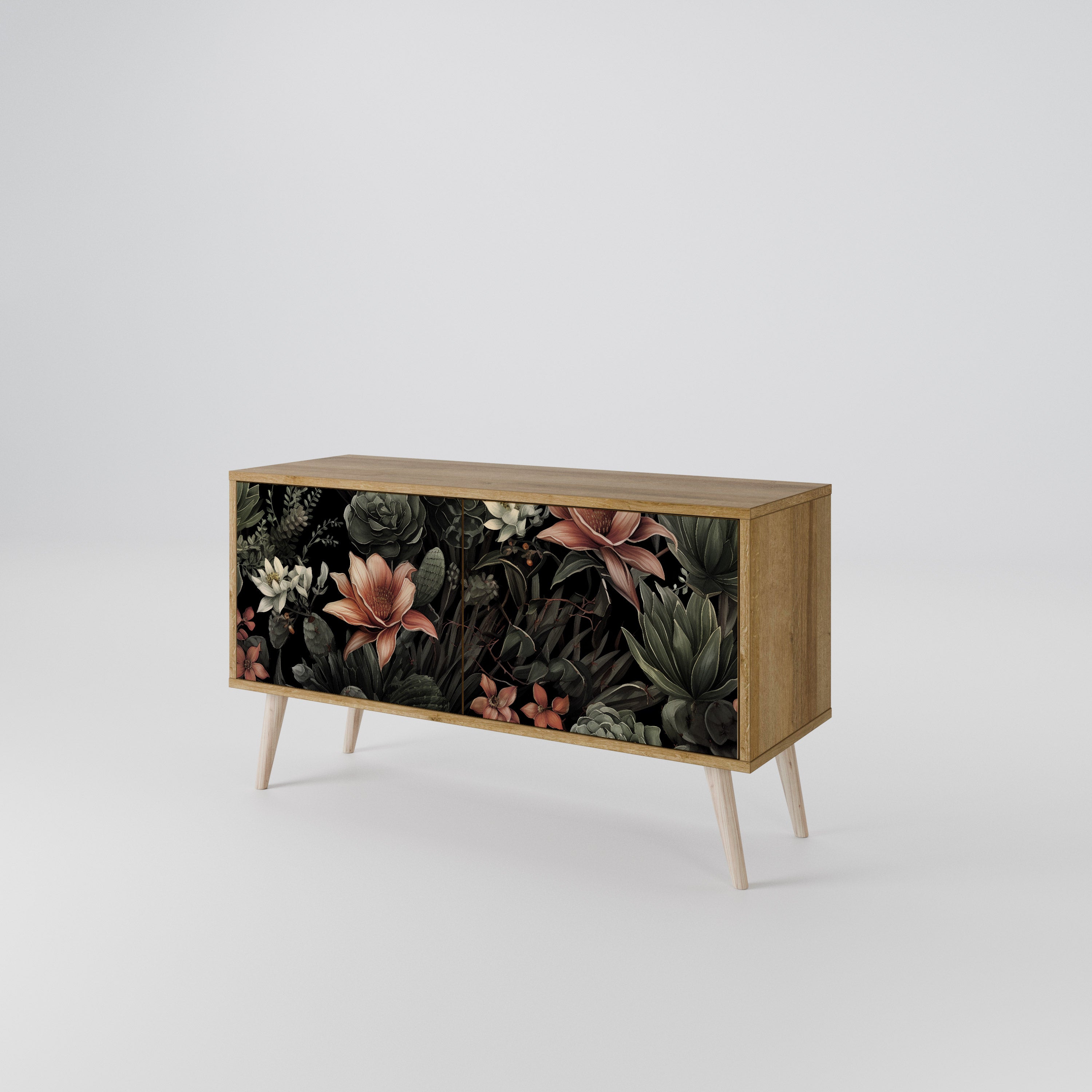 SECRET VERDURE Compact 2-Door TV Cabinet