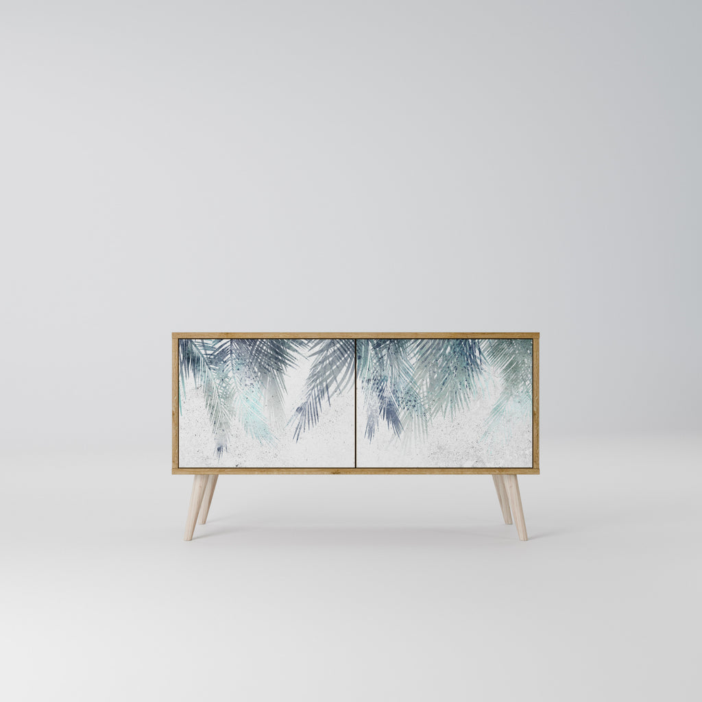 PALM VEIL Kompaktní dvoudveřový TV stolek