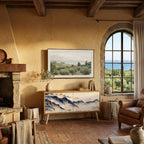 JAPANESE LANDSCAPE Kompaktní dvoudveřový TV stolek