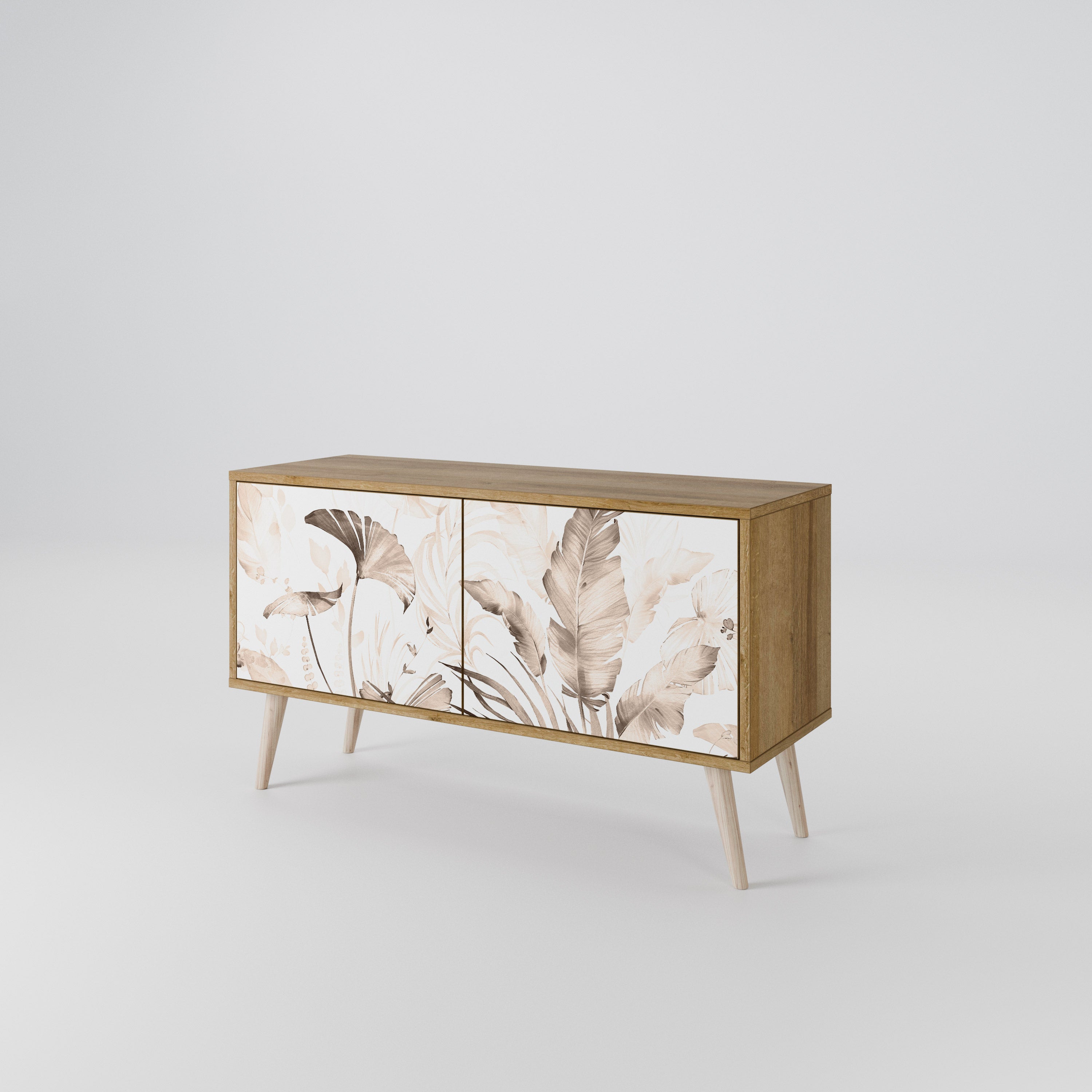 WILD TENDERNESS Compact 2-Door TV Cabinet