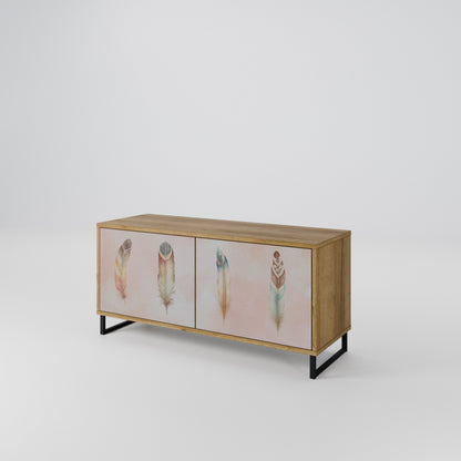 THE DELIQUESCE Kompaktní dvoudveřový TV stolek
