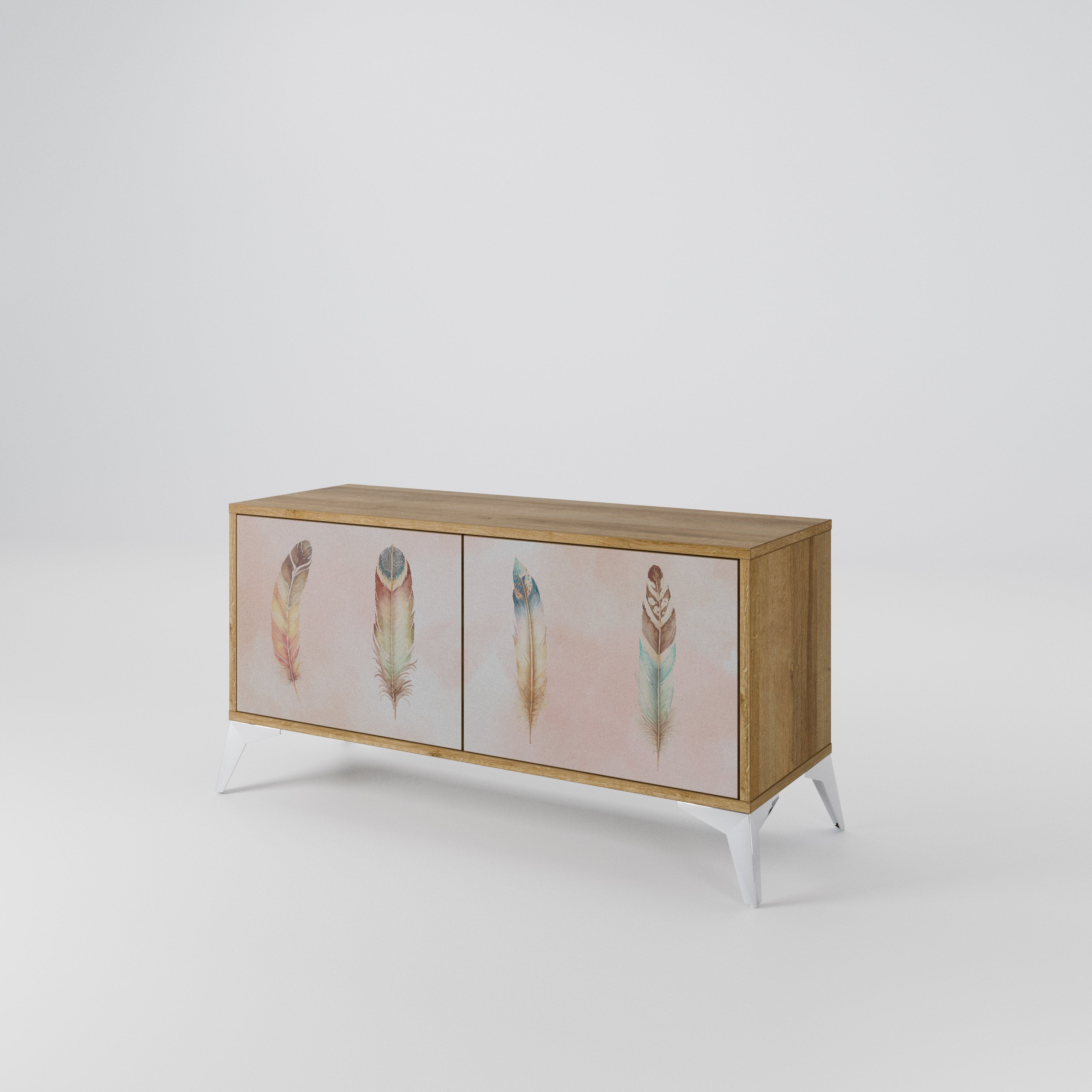 THE DELIQUESCE Compact 2-Door TV Cabinet