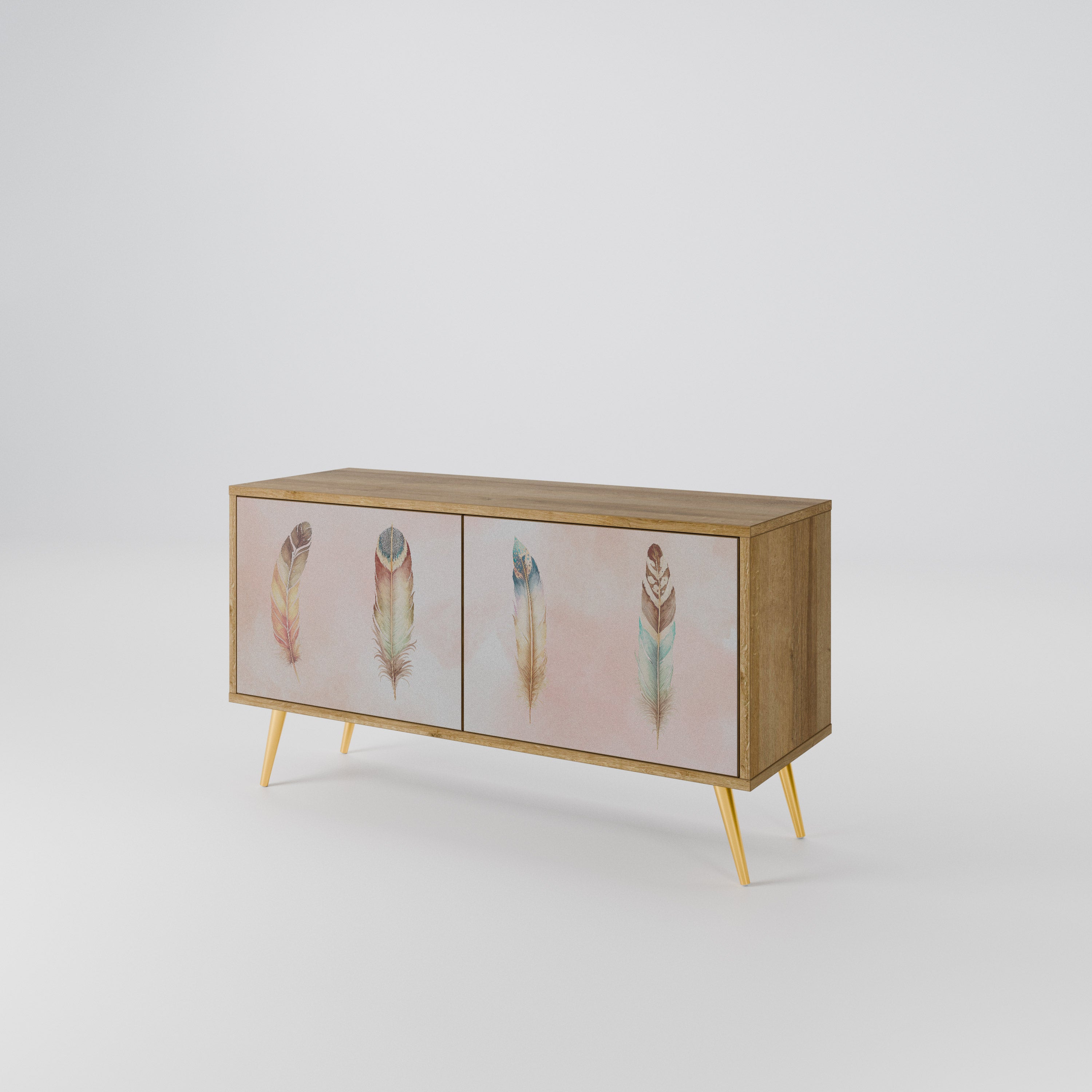 THE DELIQUESCE Compact 2-Door TV Cabinet