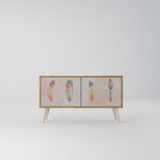 THE DELIQUESCE Kompaktní dvoudveřový TV stolek