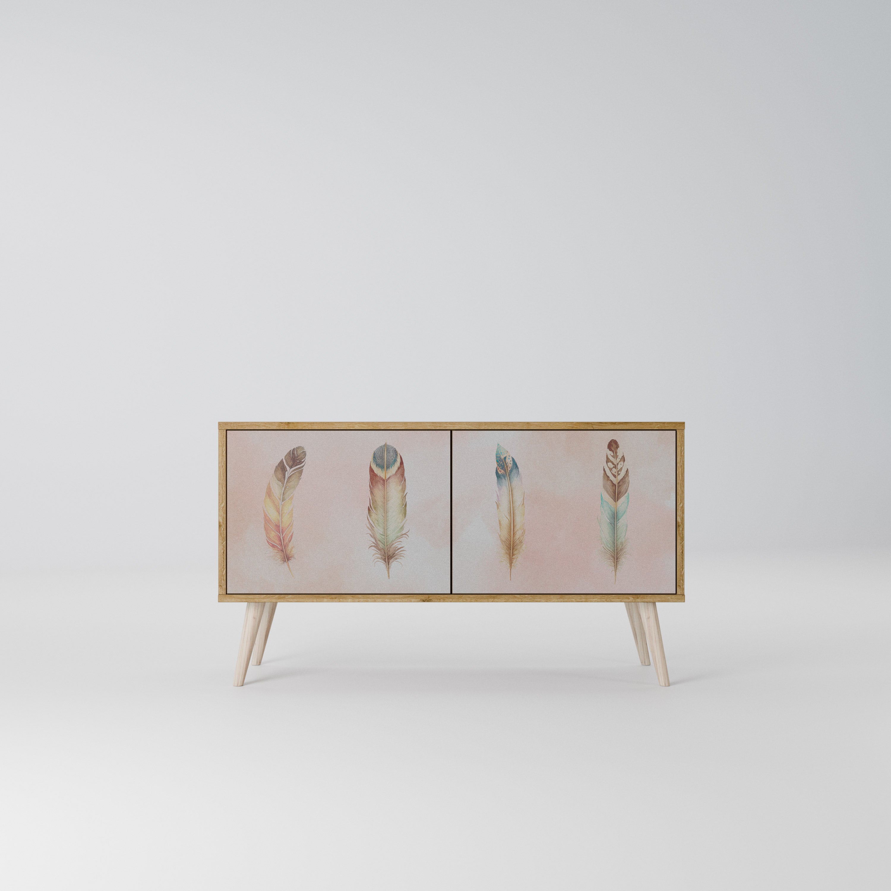 THE DELIQUESCE Kompaktní dvoudveřový TV stolek