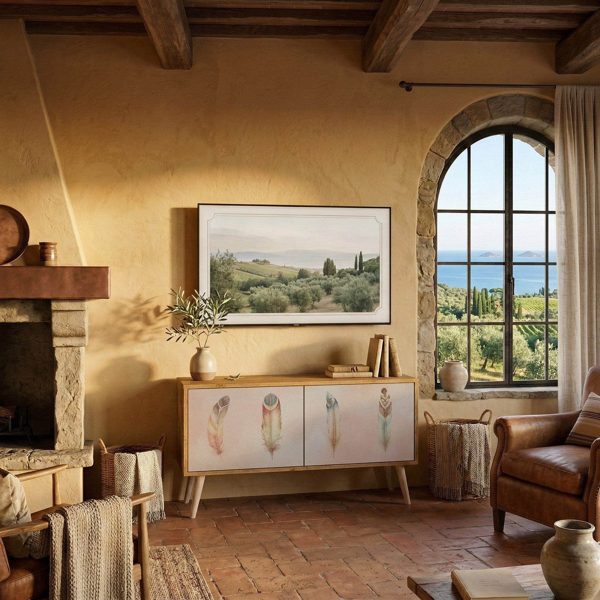 THE DELIQUESCE Kompaktní dvoudveřový TV stolek