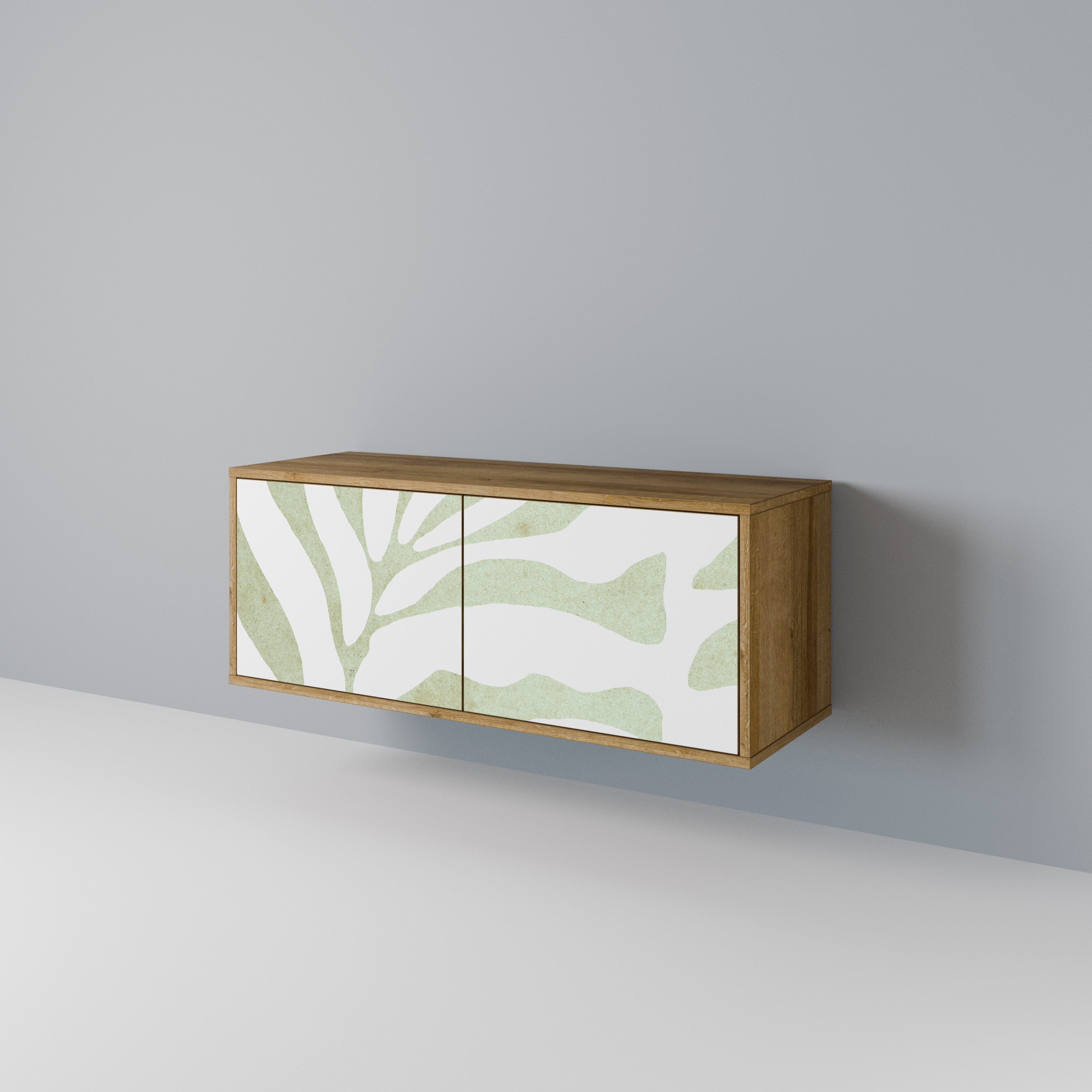 BOTANICAL SPARK Compact 2-Door TV Cabinet