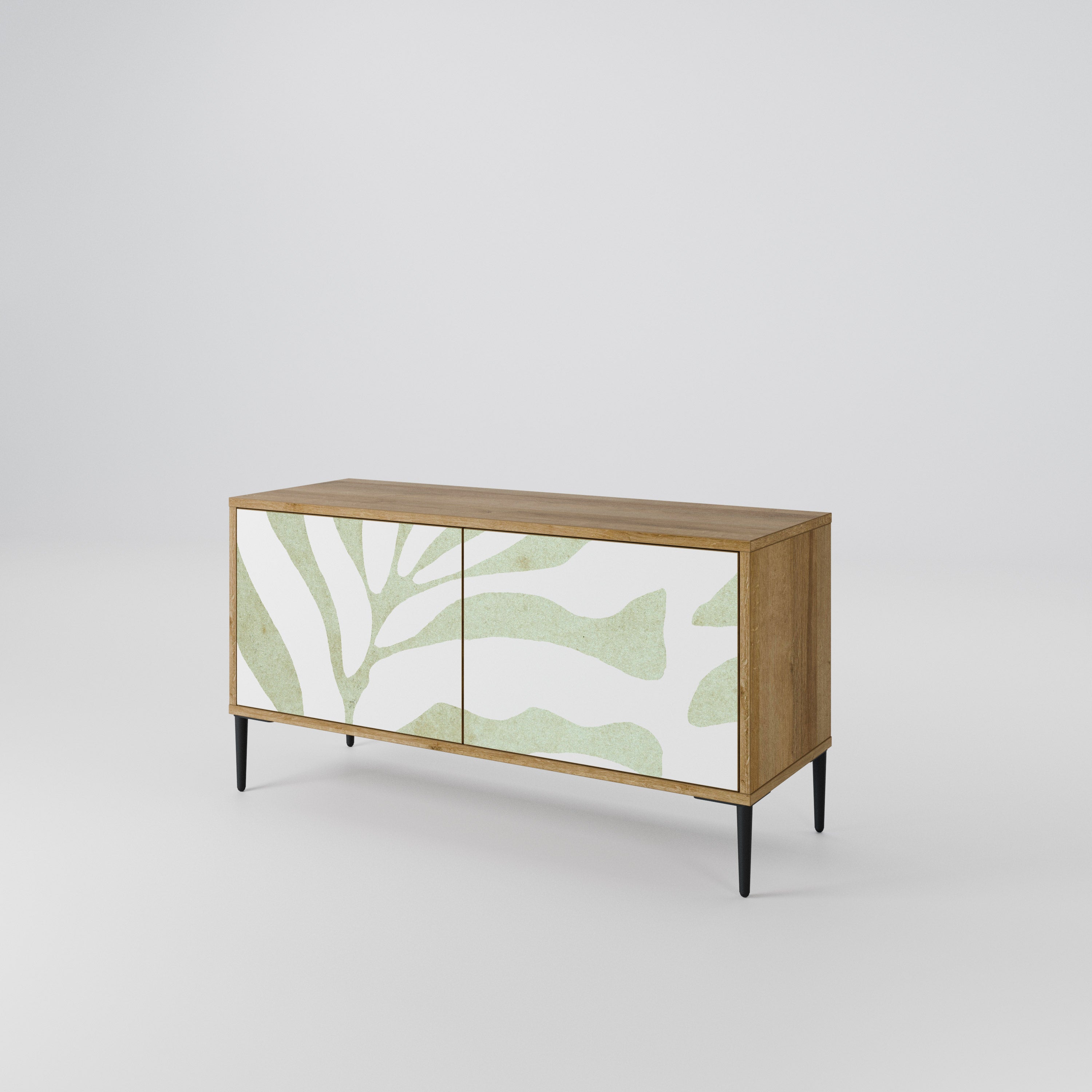 BOTANICAL SPARK Compact 2-Door TV Cabinet