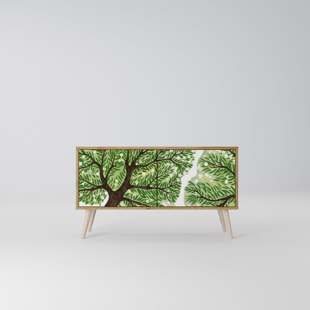 WILDERNESS DASH Kompaktní dvoudveřový TV stolek