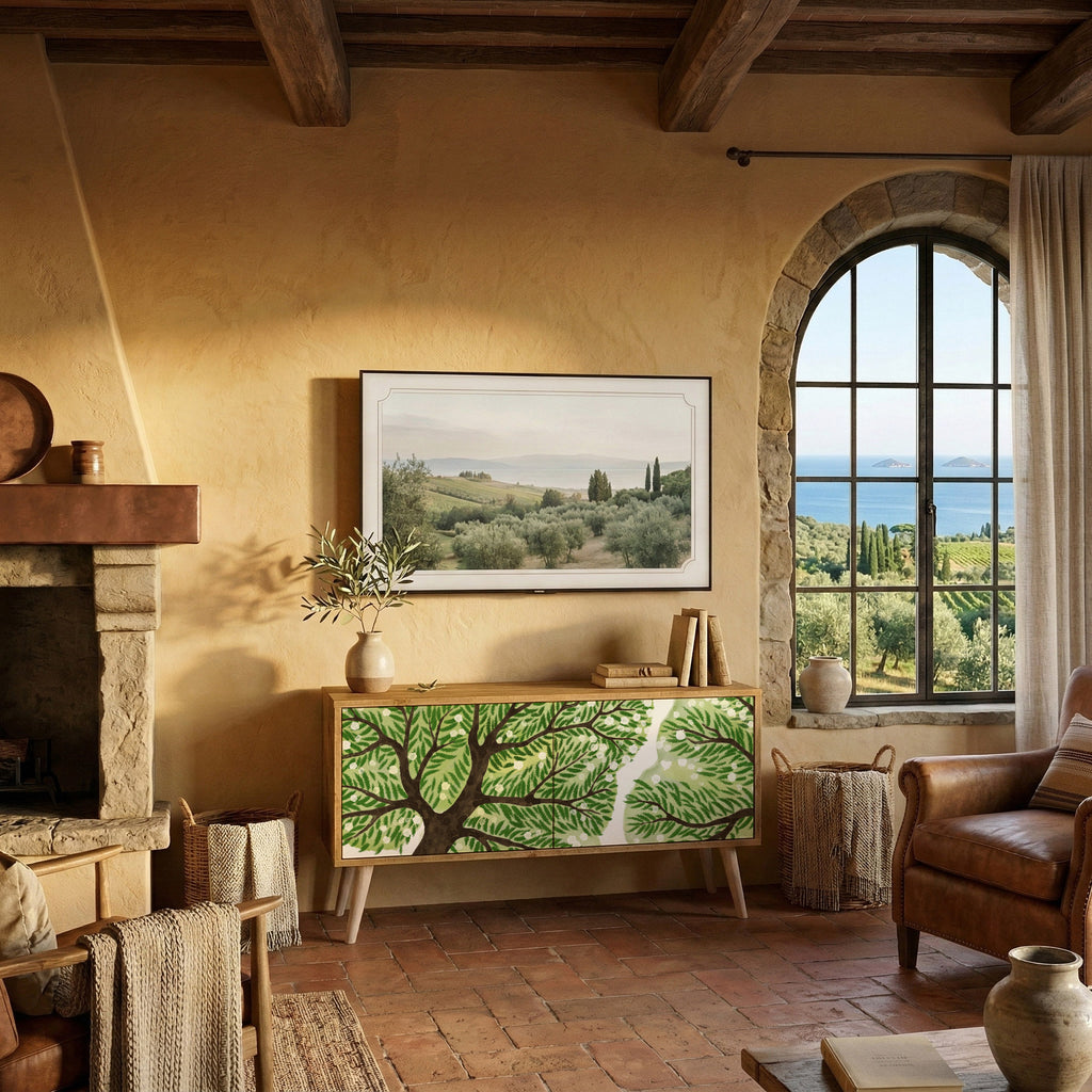 WILDERNESS DASH Kompaktní dvoudveřový TV stolek