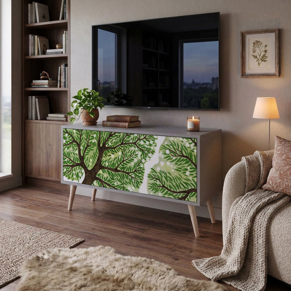 WILDERNESS DASH Kompaktní dvoudveřový TV stolek