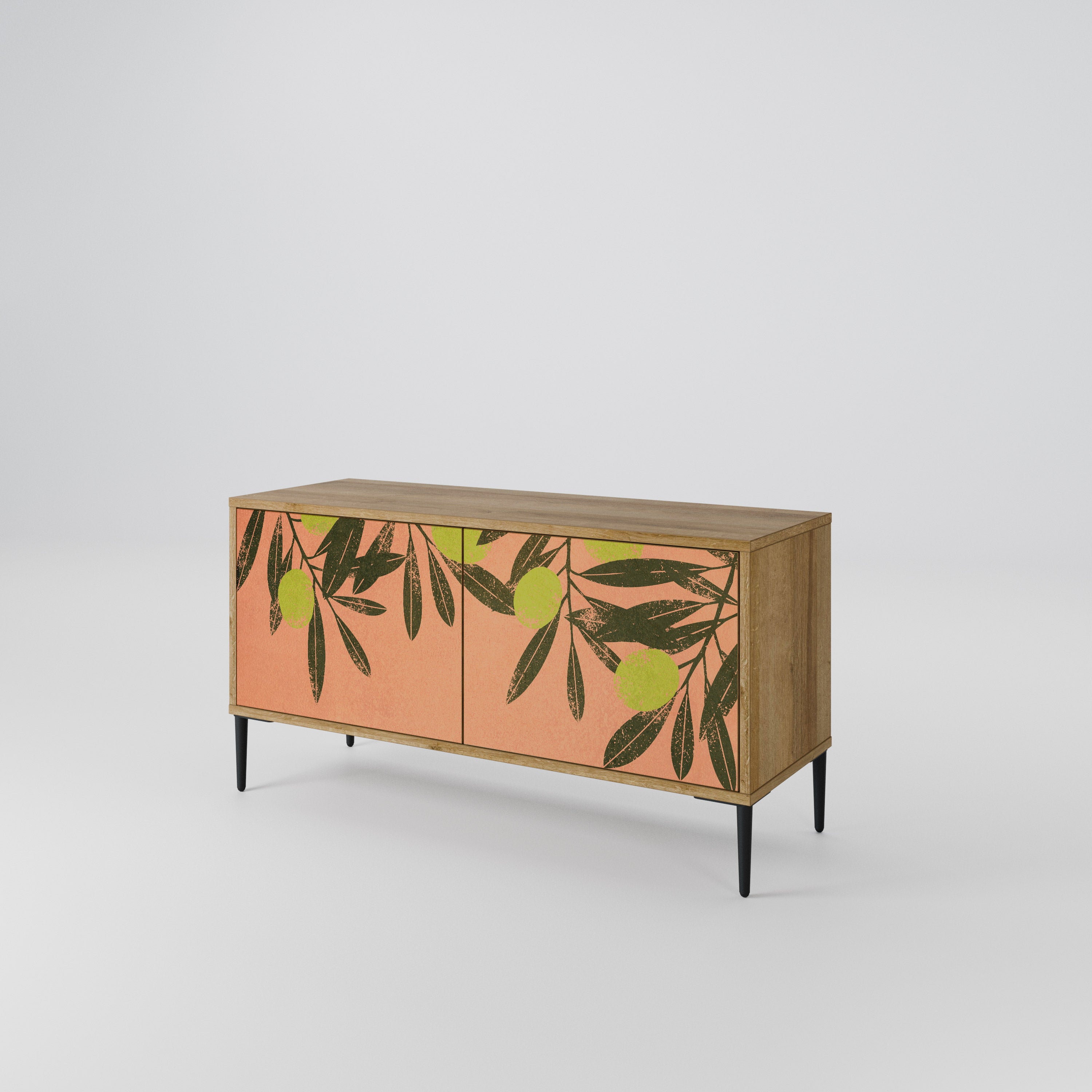 JUICY OLIVES Compact 2-Door TV Cabinet