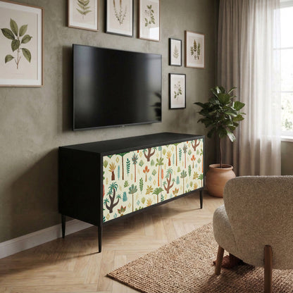 PALM SPRING Kompaktní dvoudveřový TV stolek