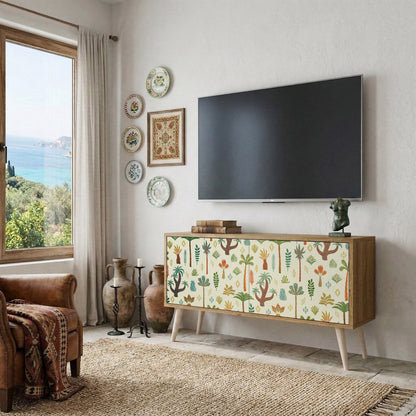PALM SPRING Kompaktní dvoudveřový TV stolek