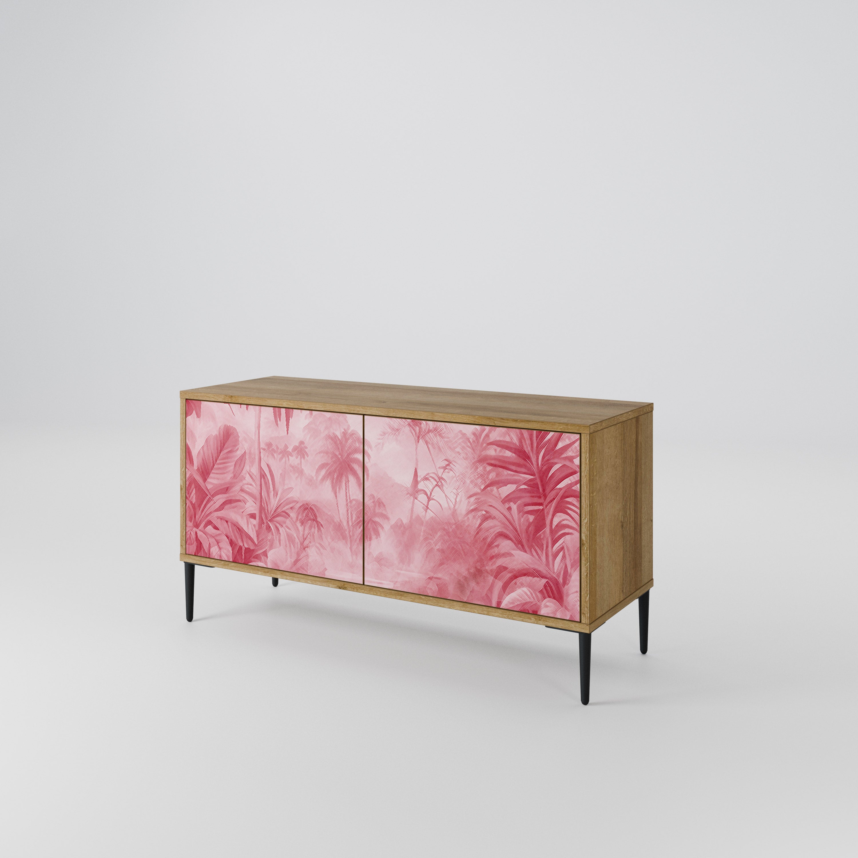 SWEET TROPICS Compact 2-Door TV Cabinet