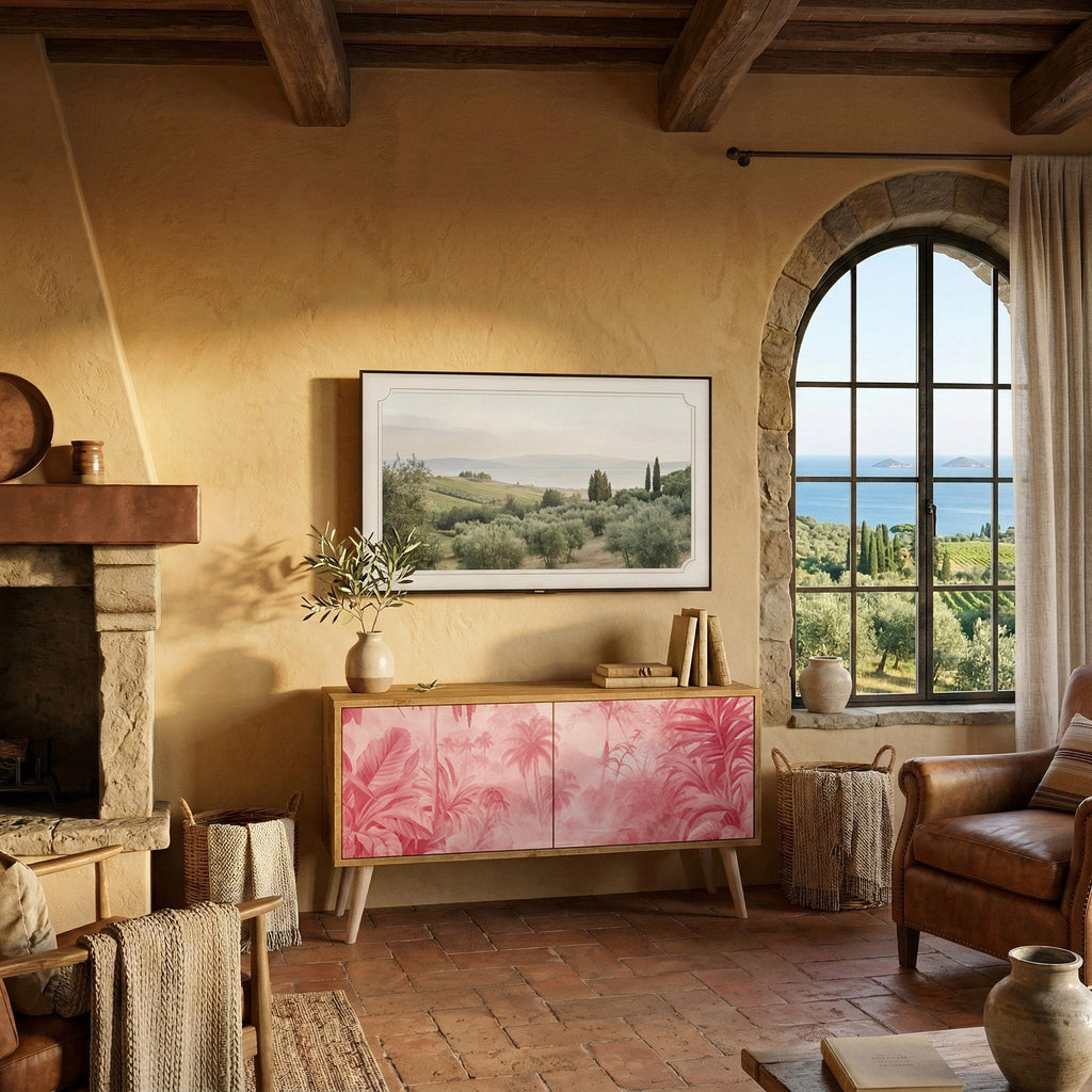 SWEET TROPICS Kompaktní dvoudveřový TV stolek