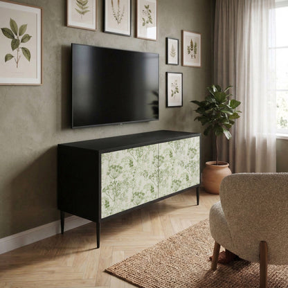 FENNEL BALDACHIN Kompaktní dvoudveřový TV stolek