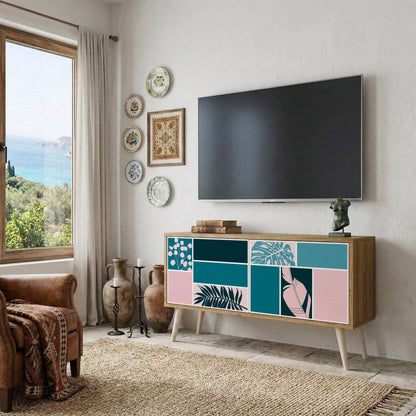 COMBINATION OF SHAPES Kompaktní dvoudveřový TV stolek