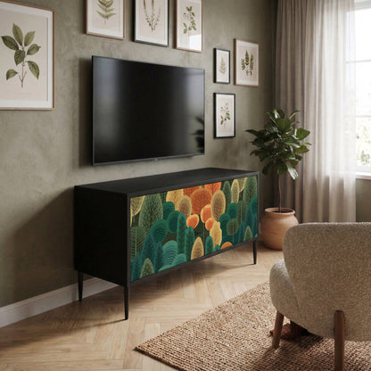 AUTUMN KALEIDOSCOPE Kompaktní dvoudveřový TV stolek