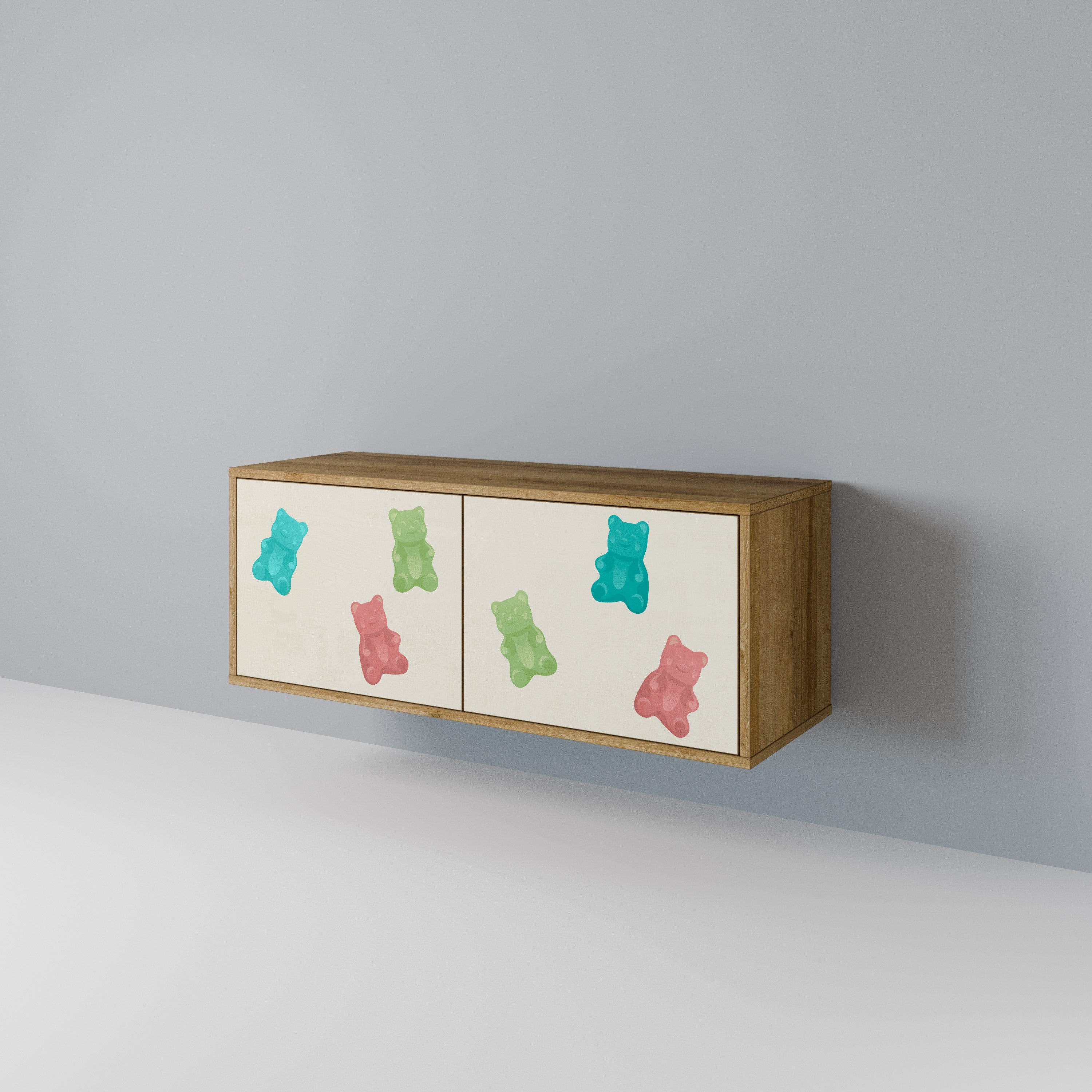 GUMMY BEARS Compact 2-Door TV Cabinet