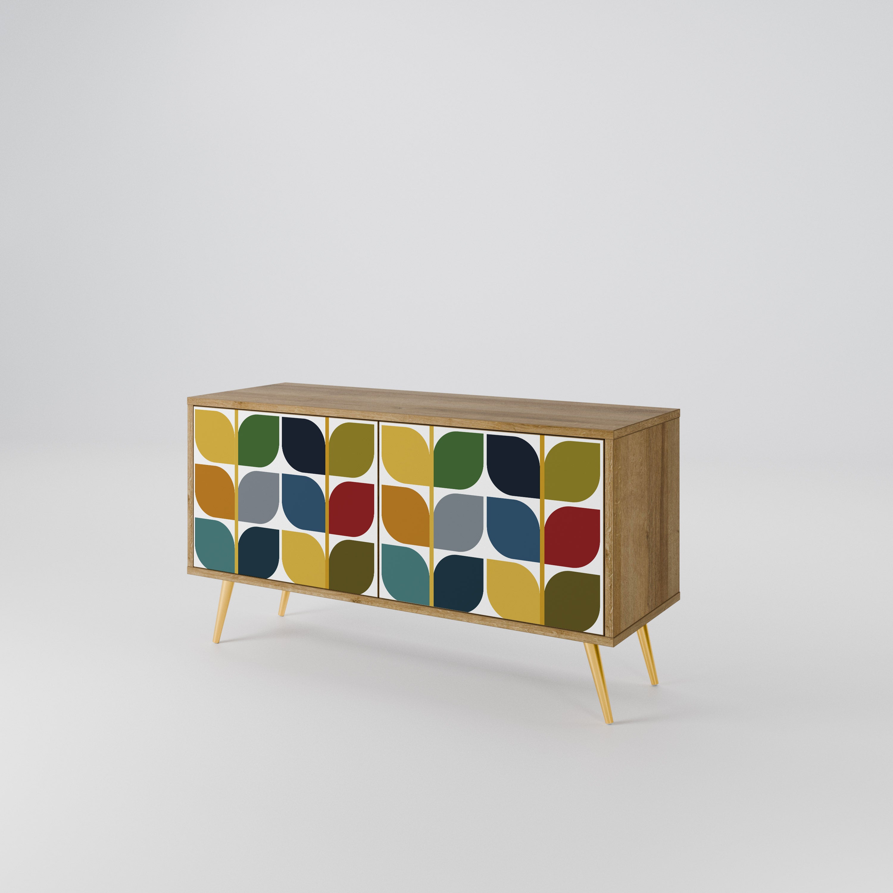 WEIGHTLESS HOURS Compact 2-Door TV Cabinet