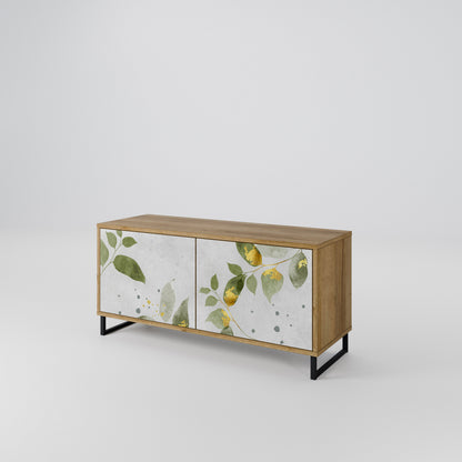 ELEGANT BOTANICS Kompaktní dvoudveřový TV stolek