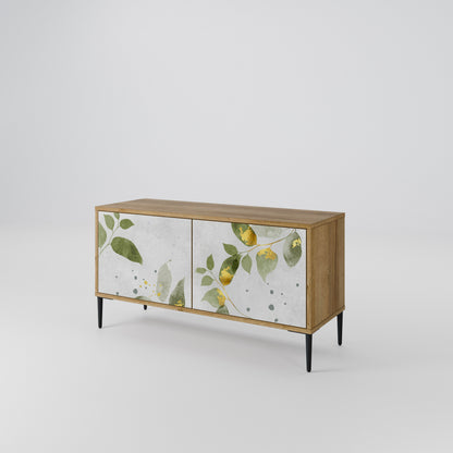 ELEGANT BOTANICS Kompaktní dvoudveřový TV stolek