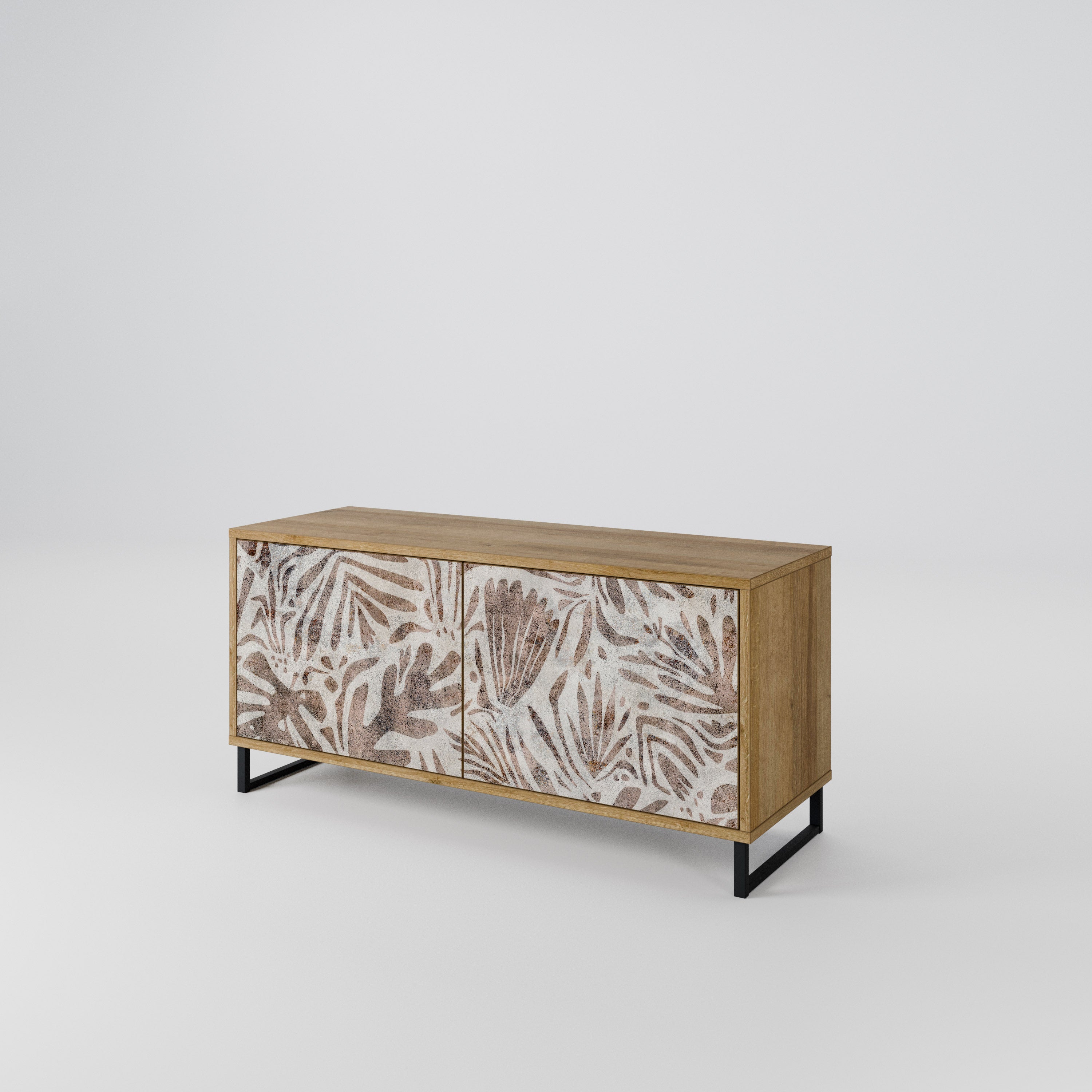 PASSING TIME Compact 2-Door TV Cabinet