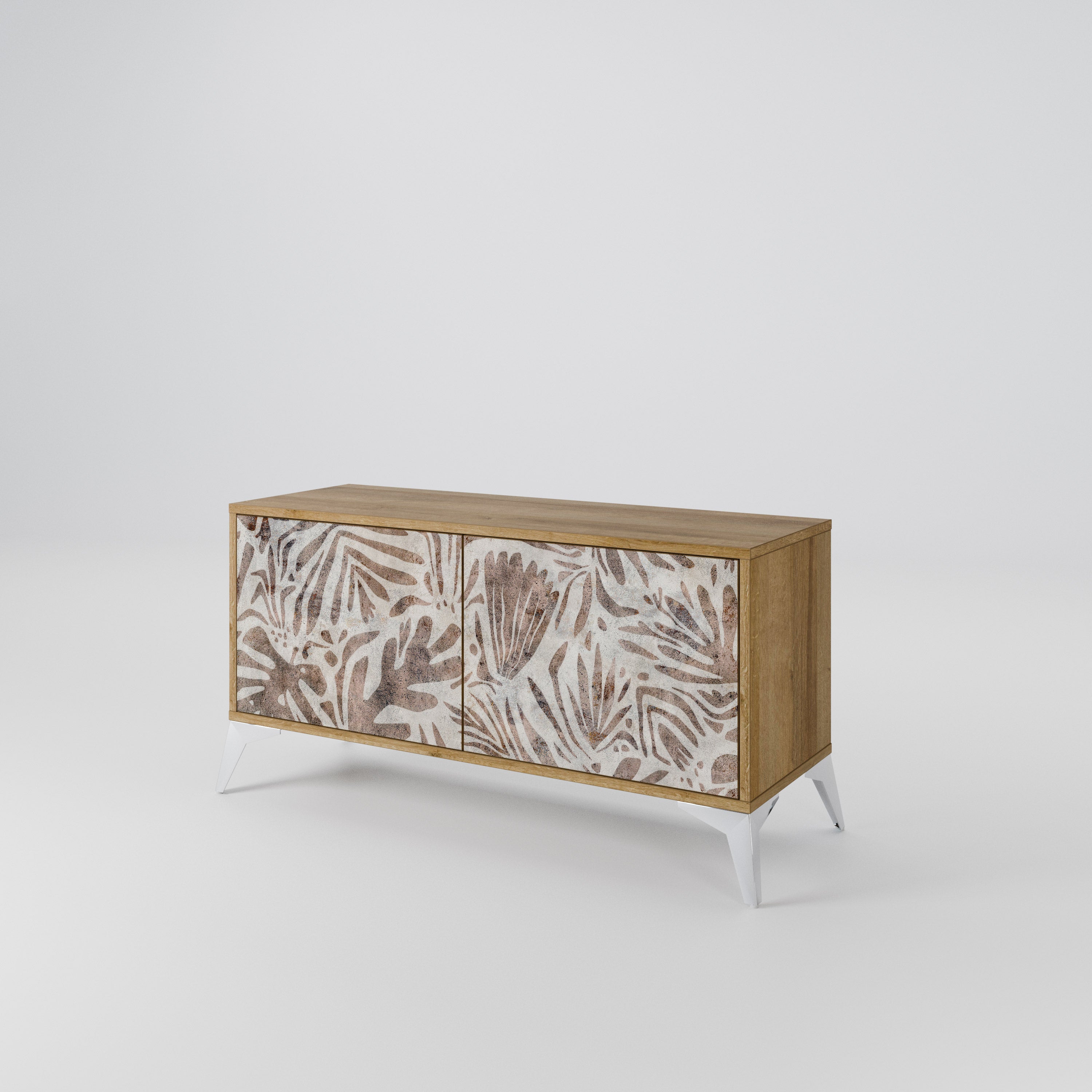 PASSING TIME Compact 2-Door TV Cabinet