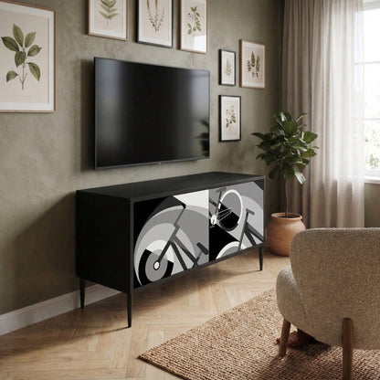 BIKE ENERGY Kompaktní dvoudveřový TV stolek