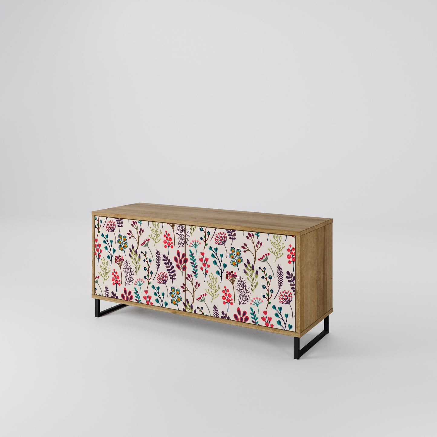 AUTUMN SUNDRIES Kompaktní dvoudveřový TV stolek
