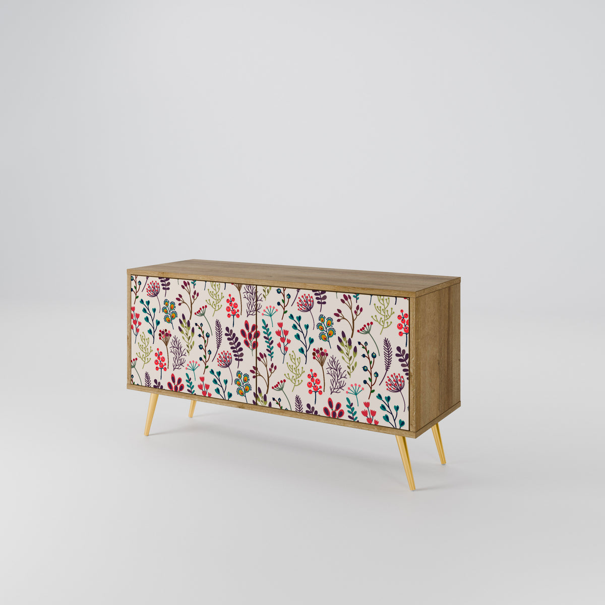 AUTUMN SUNDRIES Kompaktní dvoudveřový TV stolek