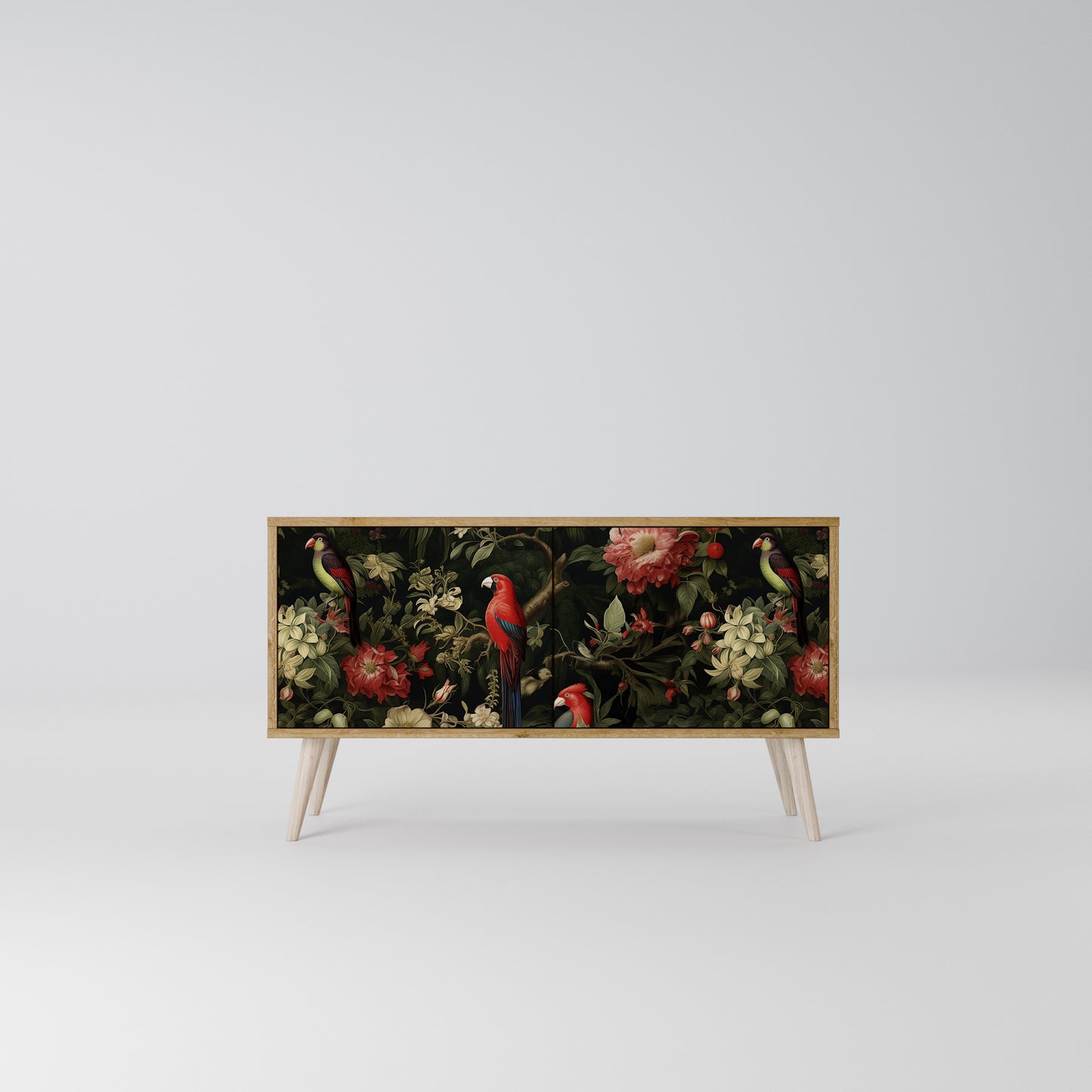 AVIAN GREENERY Kompaktní dvoudveřový TV stolek
